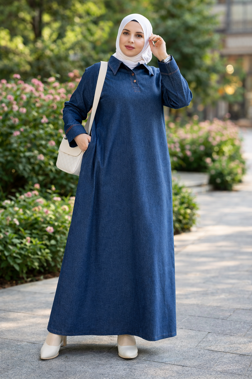 Robe en jean