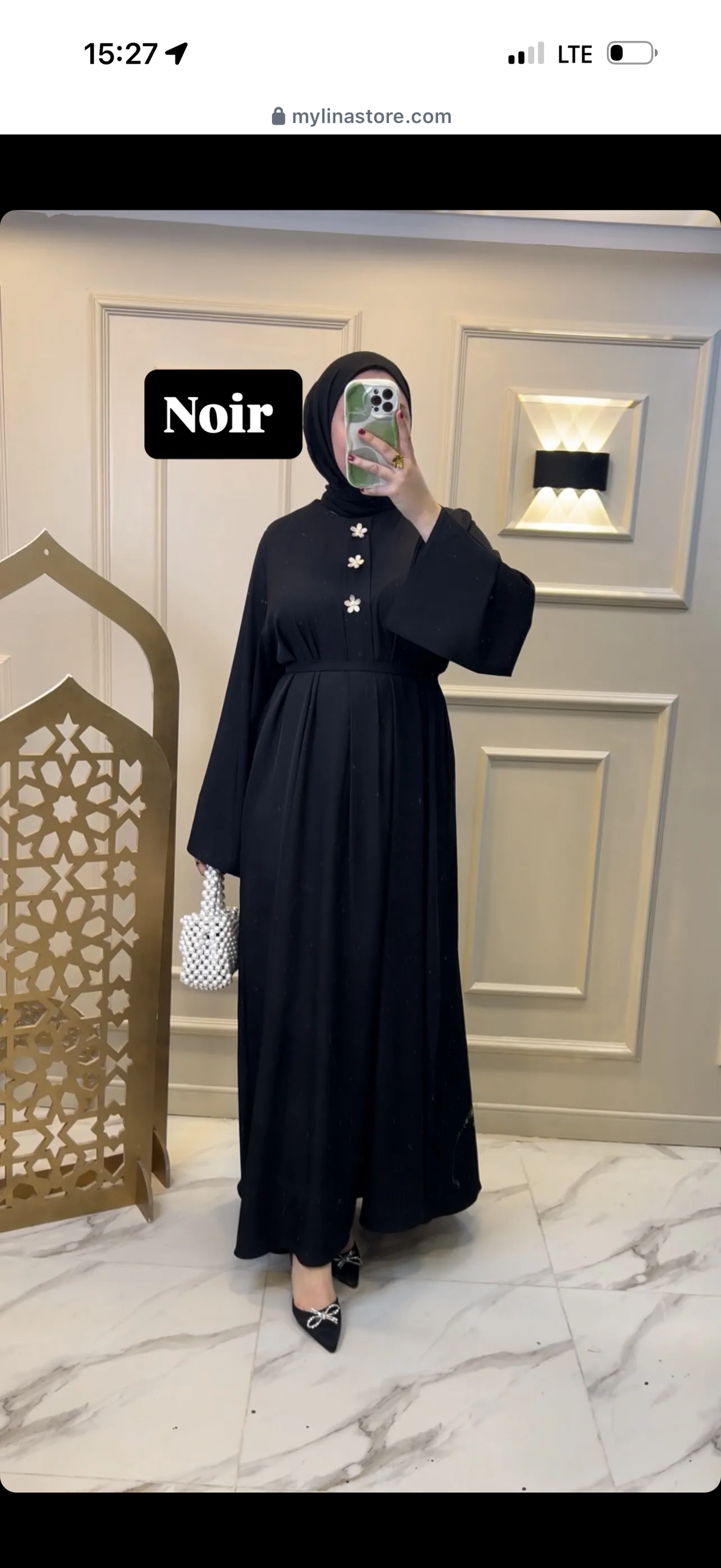 Robe rosette