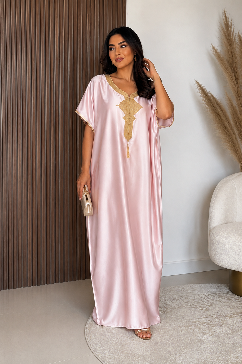 Robe satin