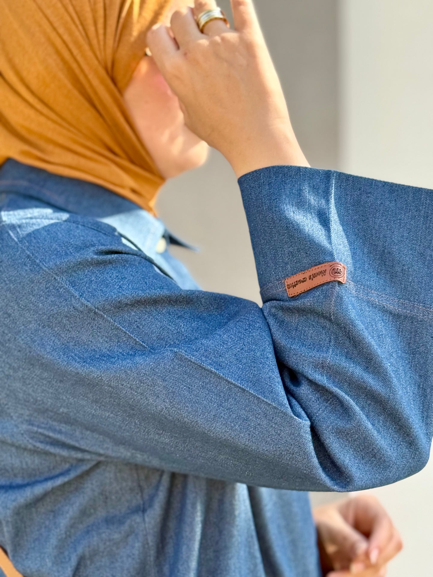 Robe en jean