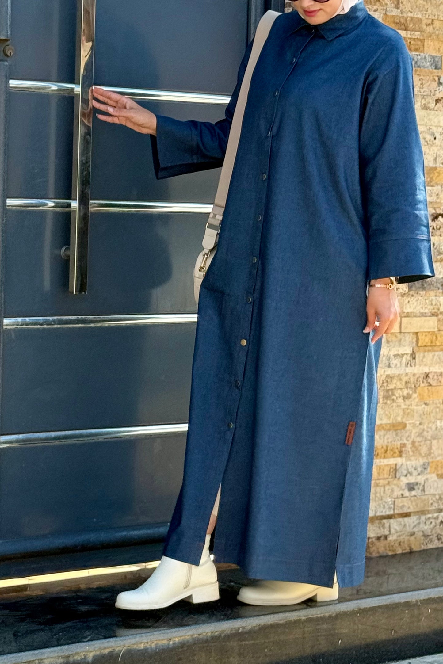 Robe en jean