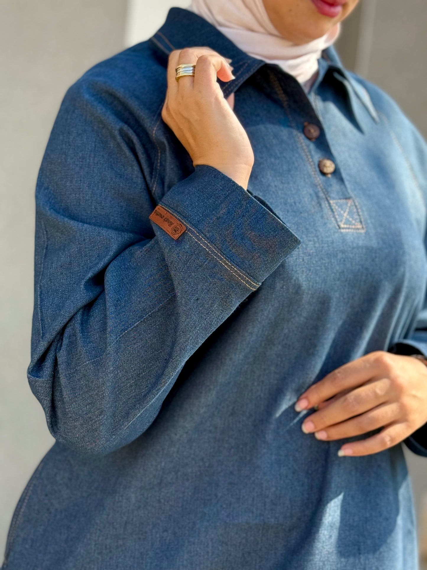 Robe en jean