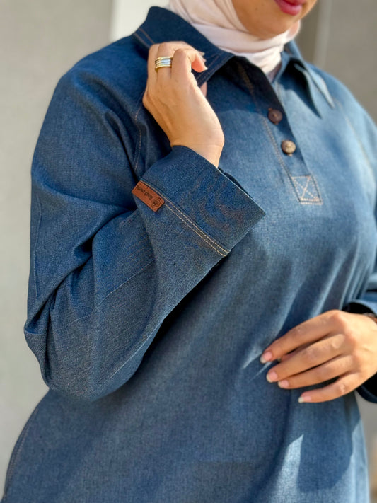 Robe en jean