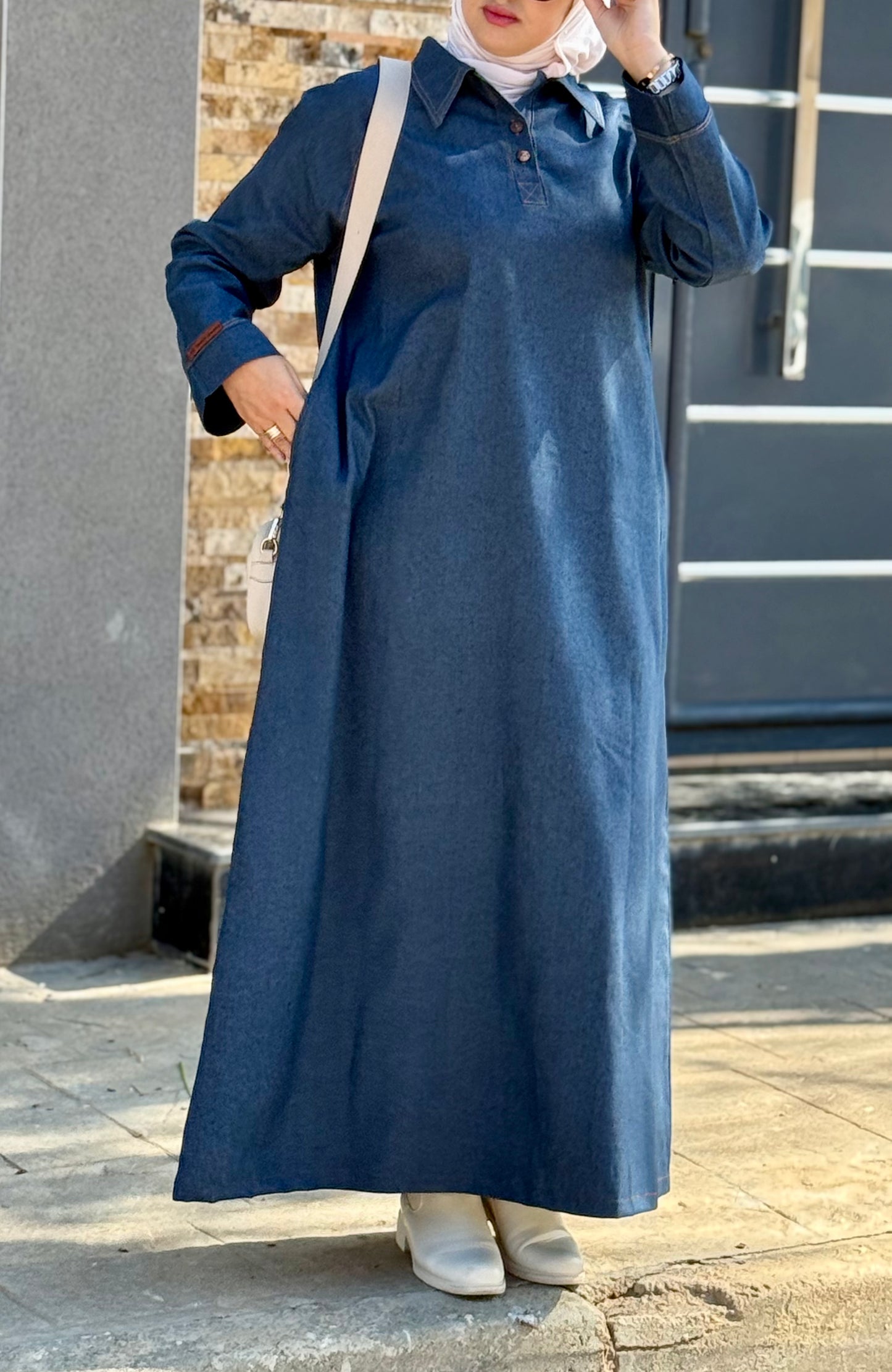 Robe en jean